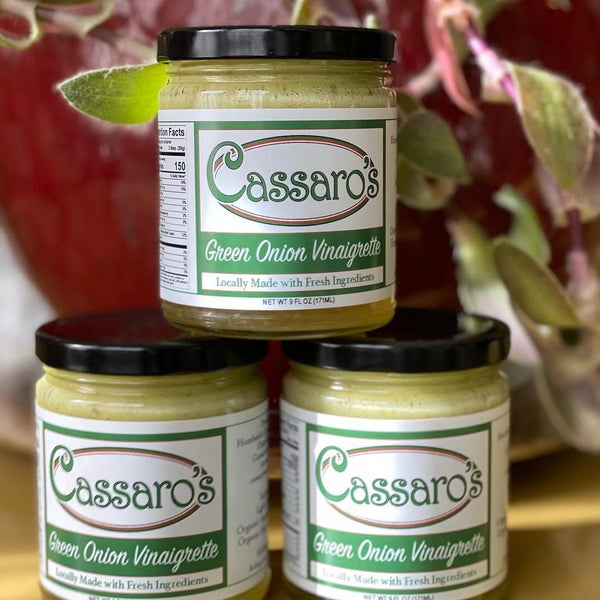 Cassaro's Green Onion Vinaigrette Salad Dressing