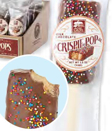 Celebration Milk Chocolate Crispie Pop