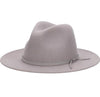 Bigil Wool Felt Fedora Cement