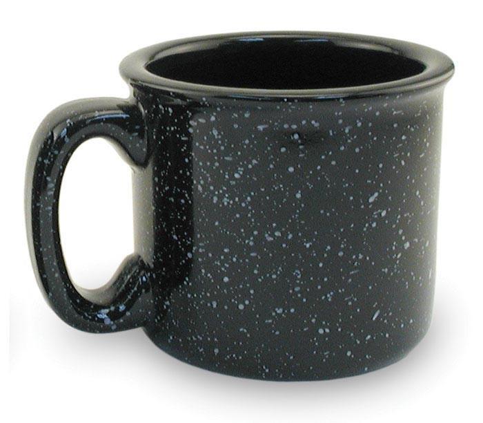 Ceramic  Black Campfire Mug