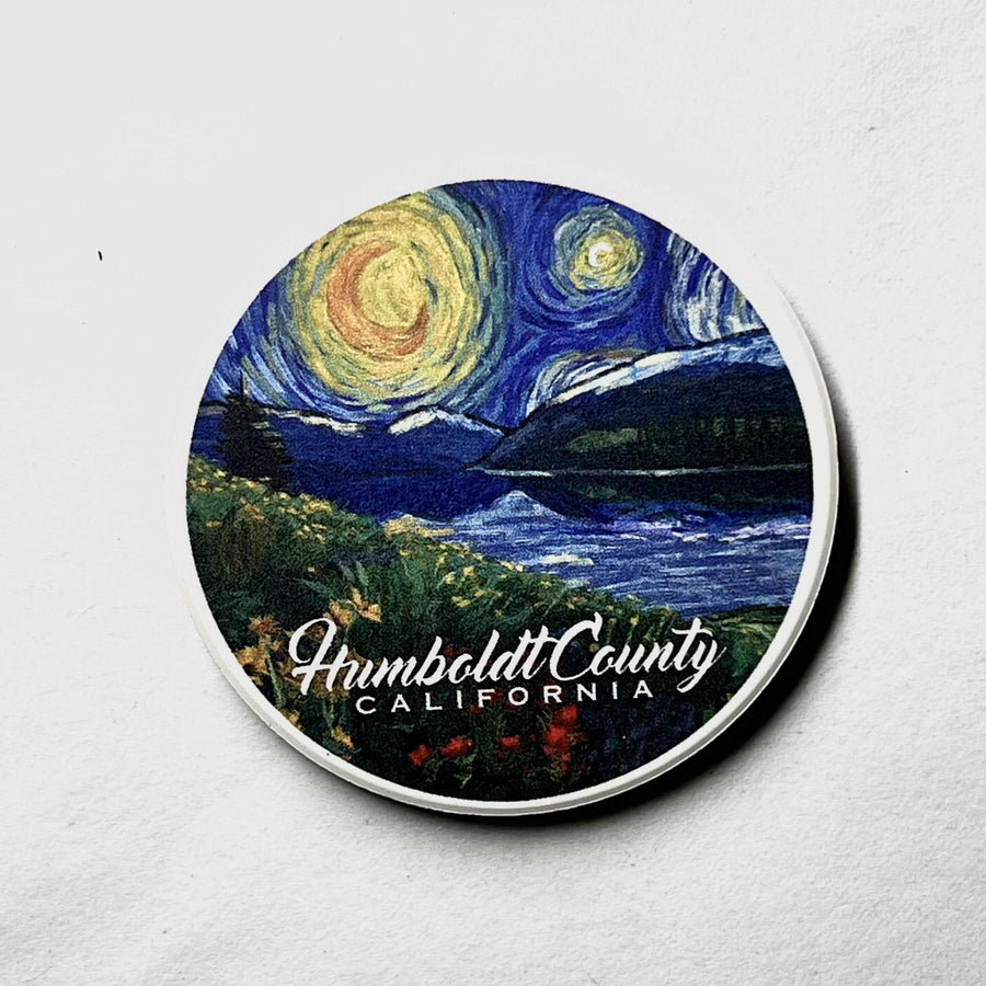 Ceramic Car Coaster | Humboldt Starry Night