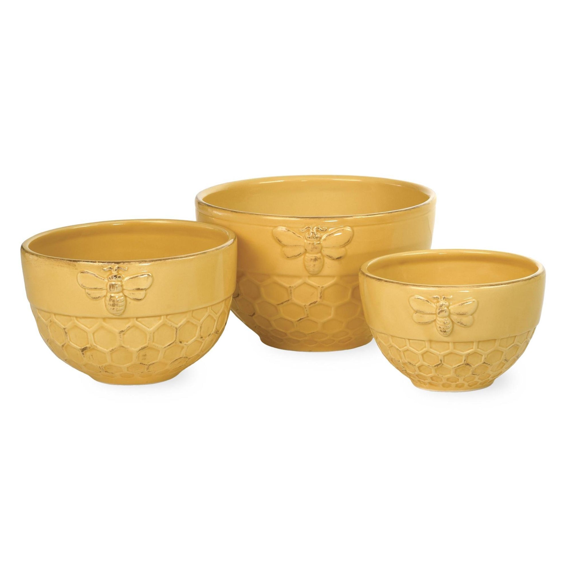 Ceramic Honey Bee Nesting Bowls