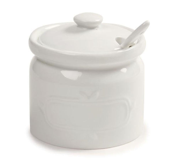 Ceramic Jar with Spoon