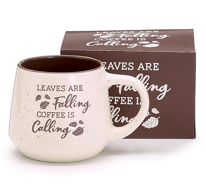 Ceramic Mug | Leaves Are Falling, Coffee Is Calling