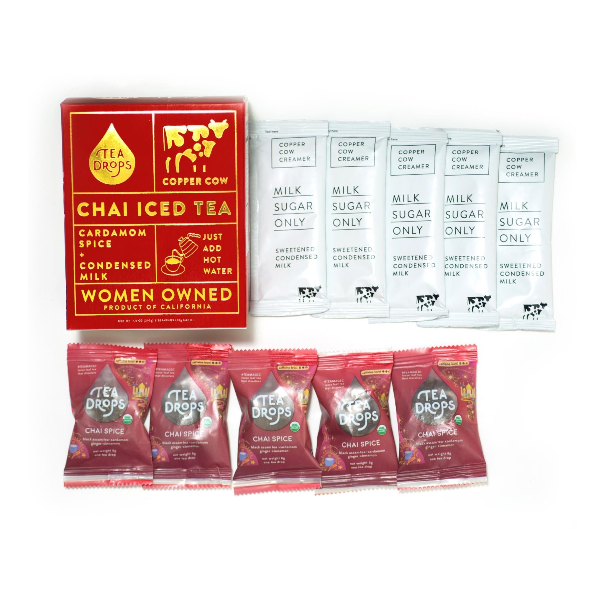 Tea Drops & Copper Cow Ube Latte Kit - World Market