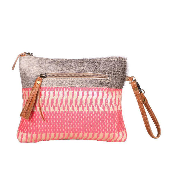Charismatic Pink Pouch Bag