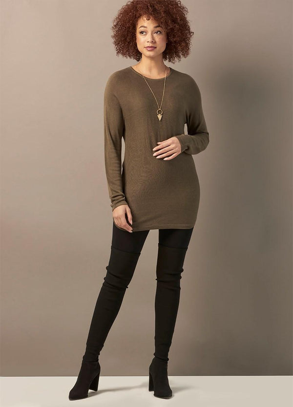 Charlie Paige 100% Viscose Dolman Tunic