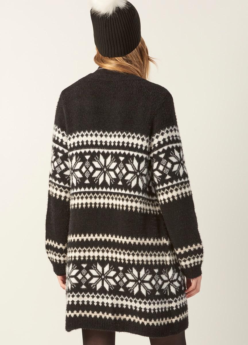 Charlie Paige Snowflake Cardigan