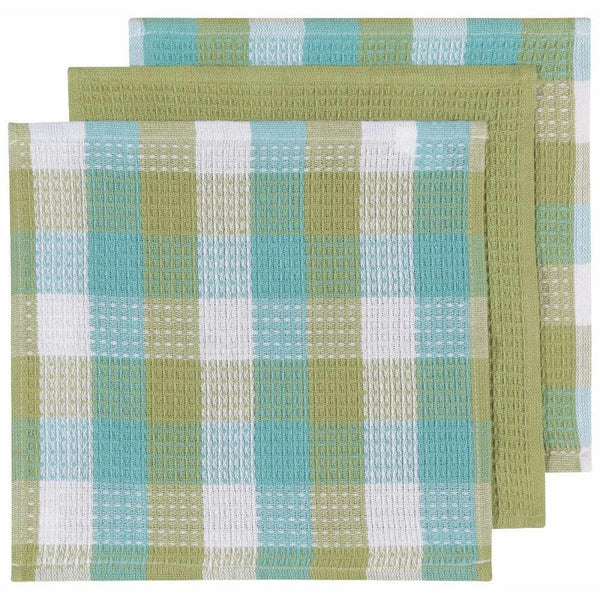 Check Dishcloths Set of 3