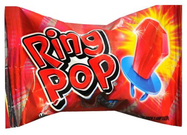 Ring Pops Cherry