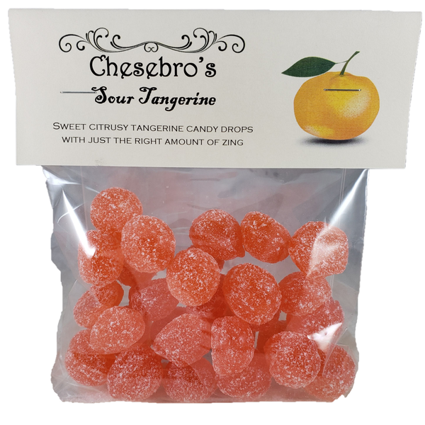 Chesebro's Handmade Sour Tangarine Hard Candy Drops