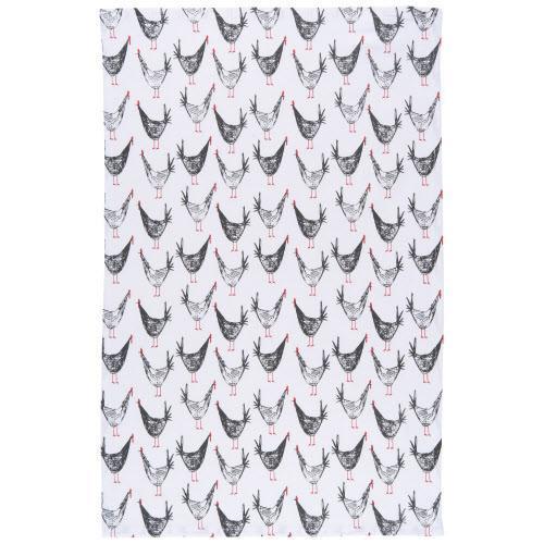 Chicken Scratch Dishtowel