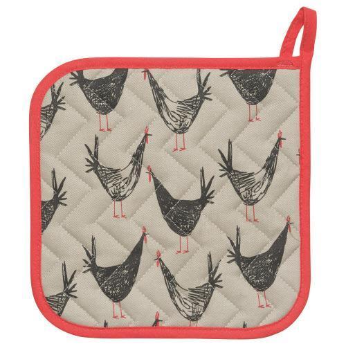 Chicken Scratch Kitchen Potholder