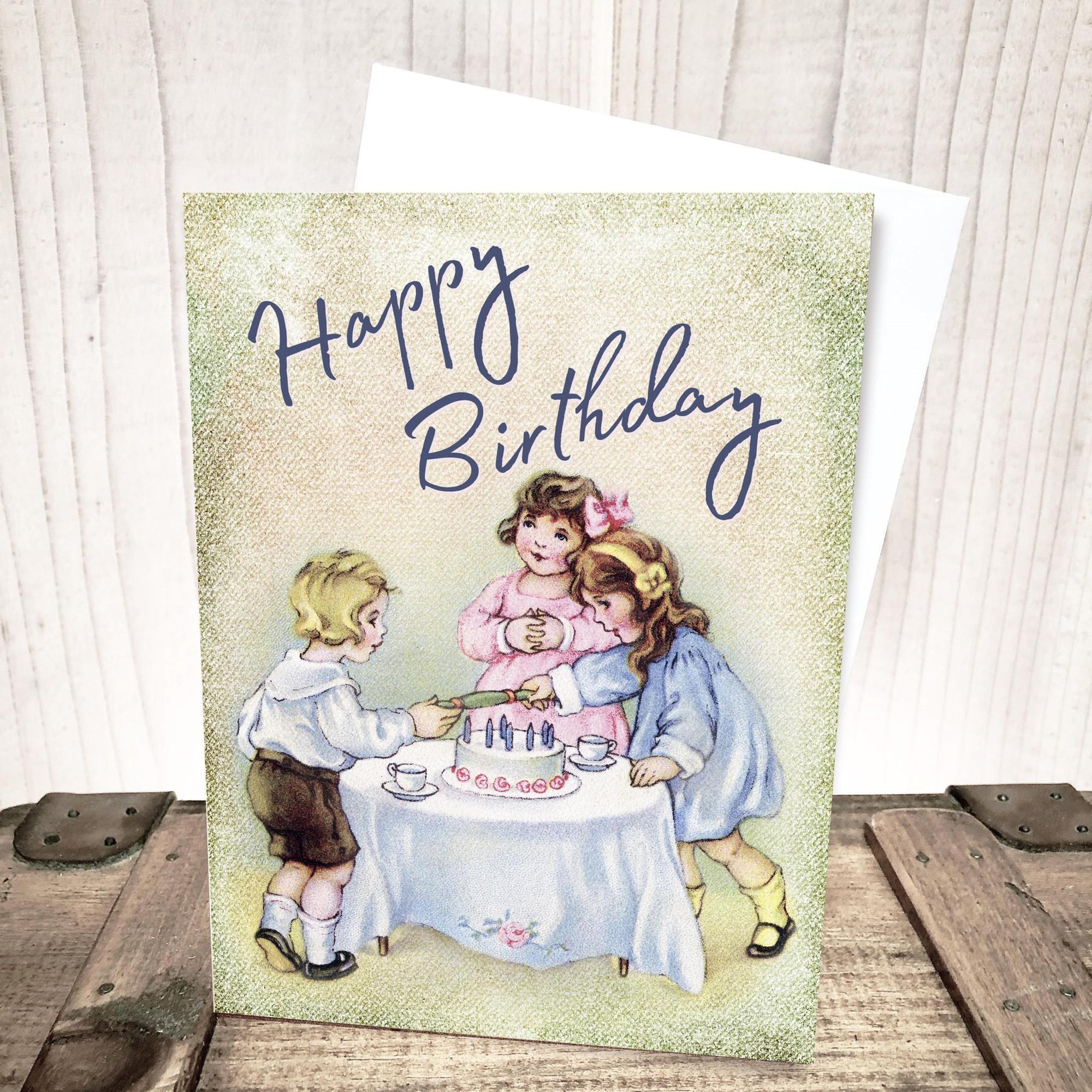Children Happy Birthday Card by Yesterday's Best