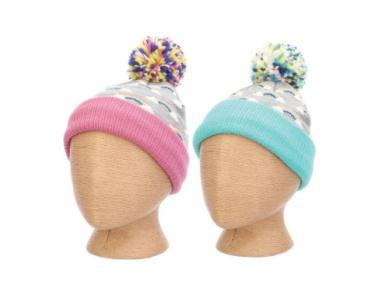 Children's Knit Rainbow Hat