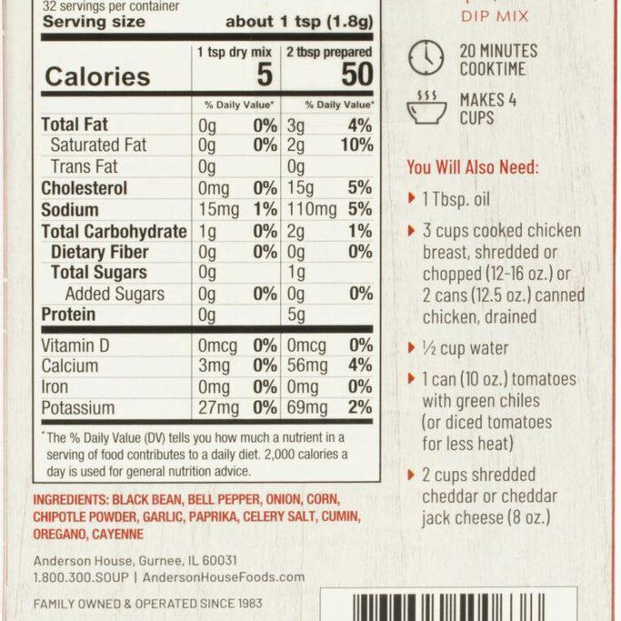 Chipotle Taco Dip Mix