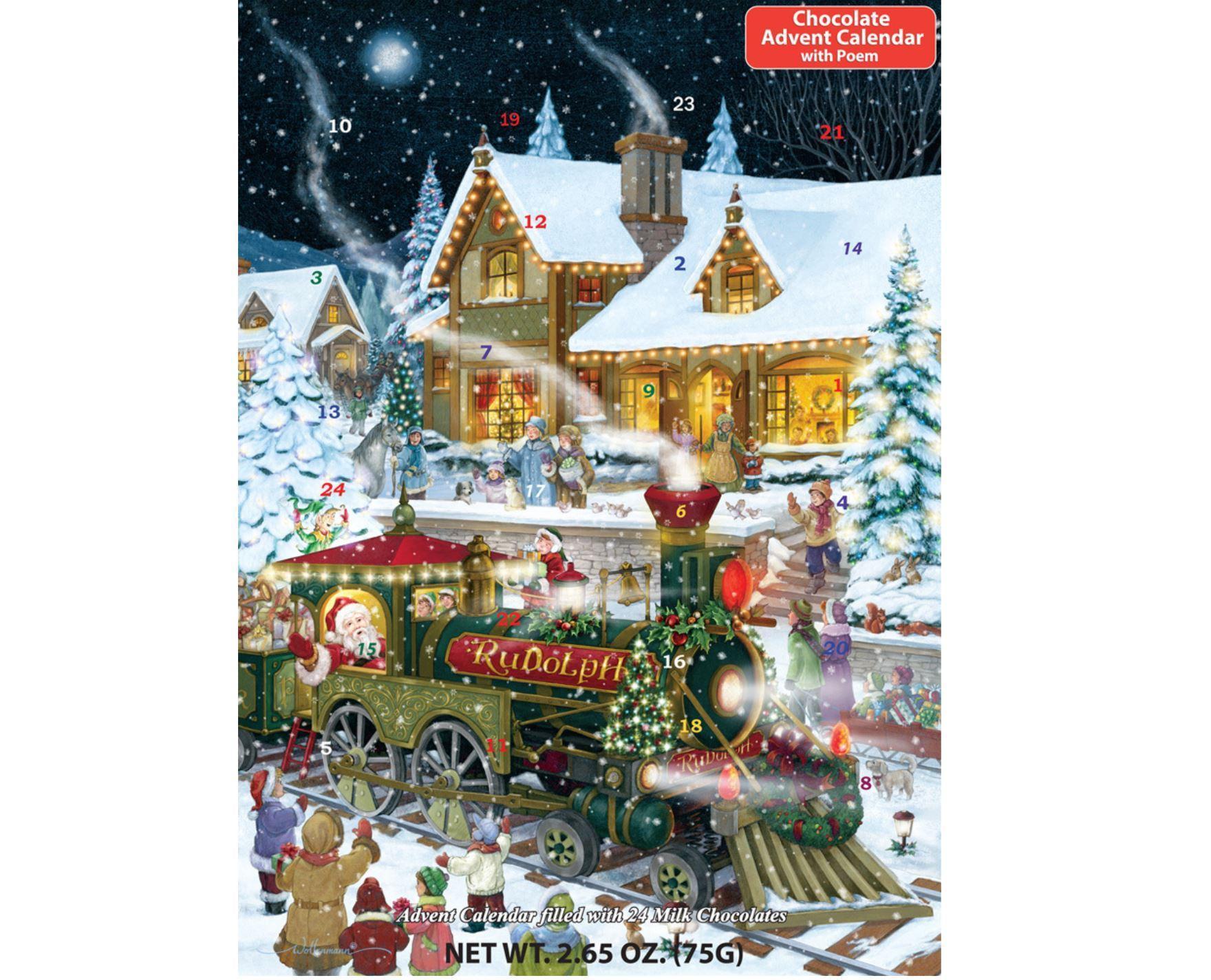 Chocolate Advent Calendar | Whistle Stop Christmas