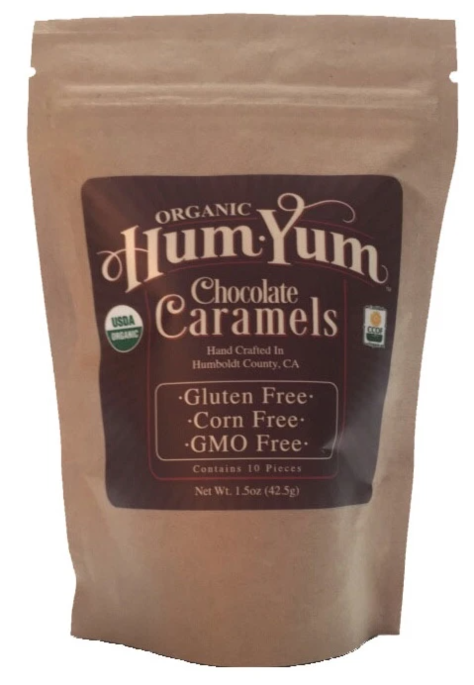 Organic Caramels by Hum Yum Chocolate Caramels