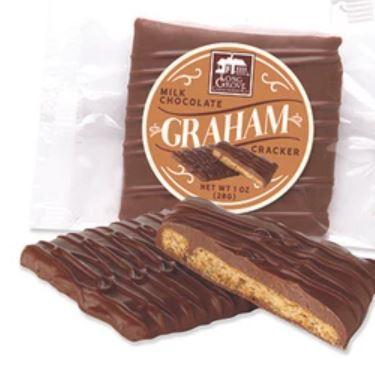 Chocolate Dripped Graham Cracker