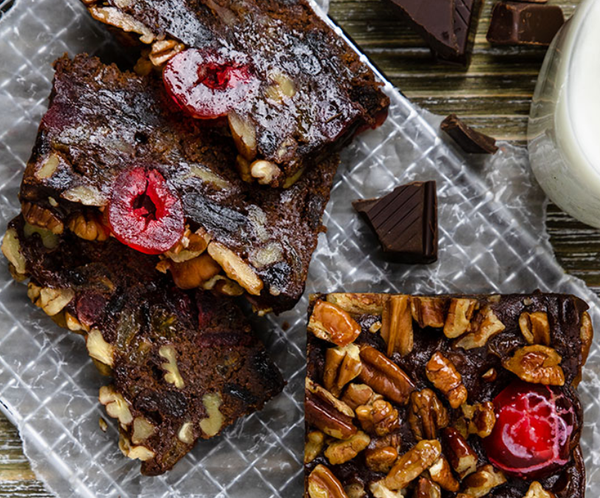 Grandma's Fruit & Nut Cake One Pound Bar by Beatrice Bakery Co. Chocolate