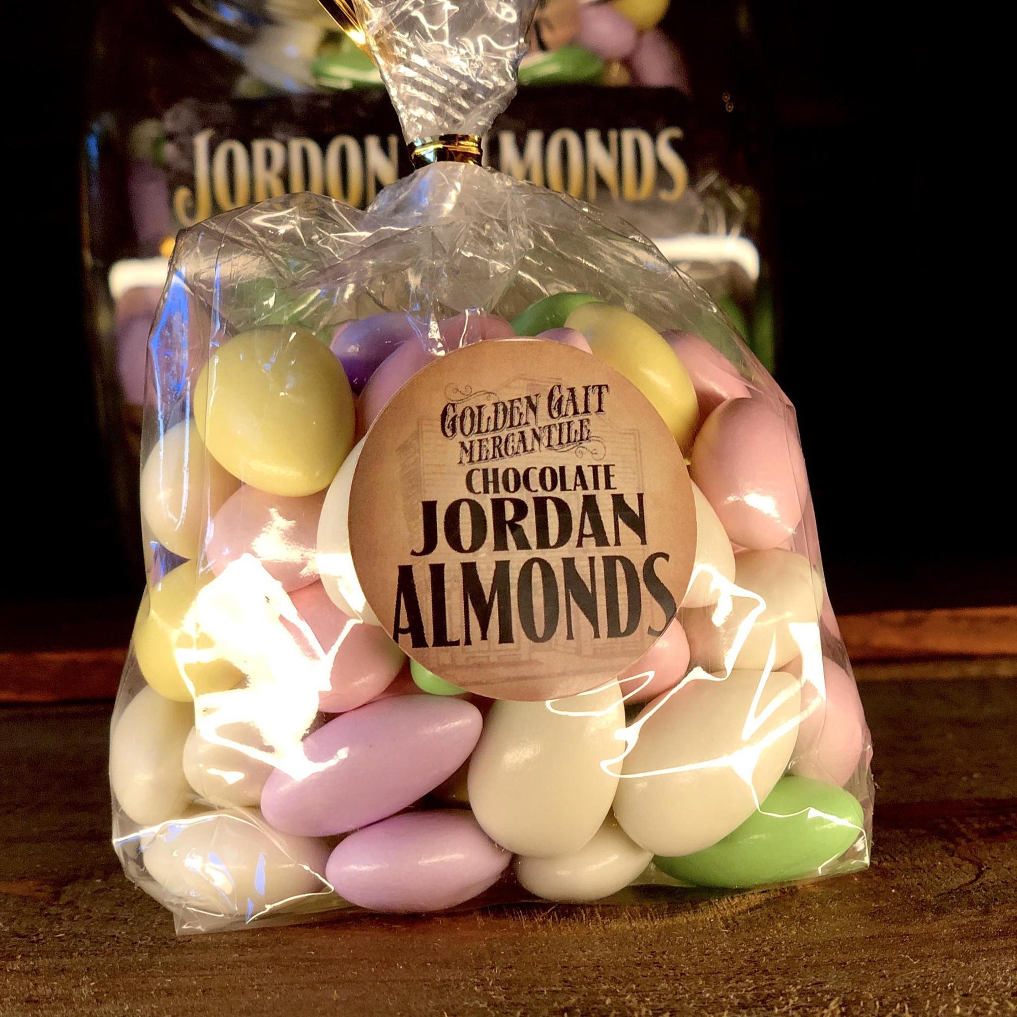 Chocolate Jordan Almonds By The Golden Gait Mercantile