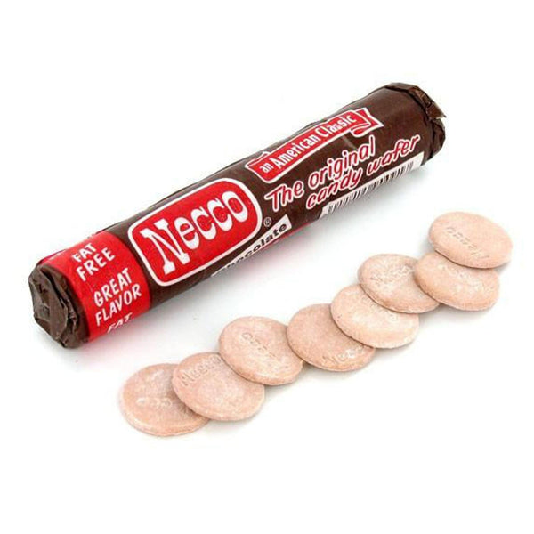 Necco Candy Wafers Chocolate