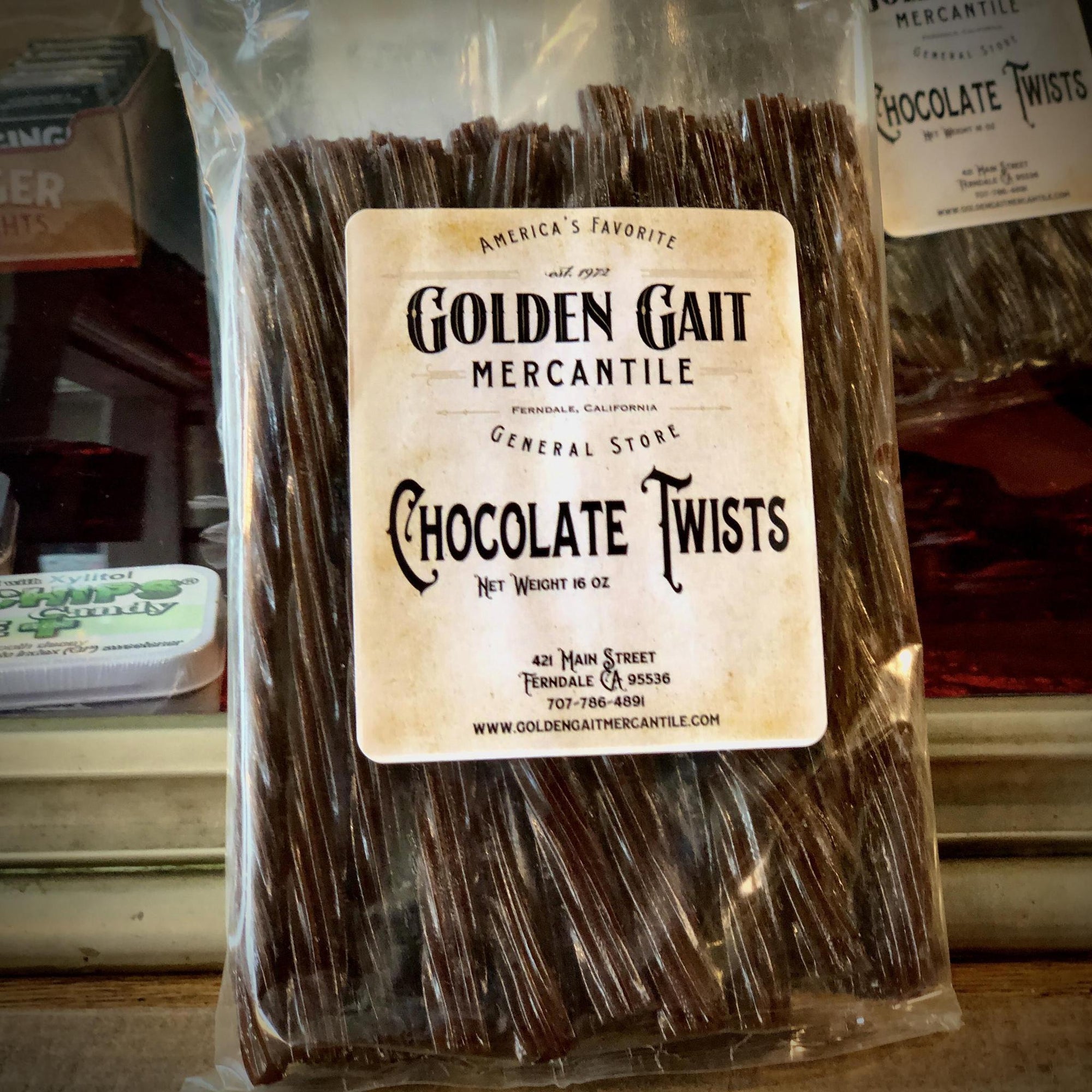 Chocolate Twists By The Golden Gait Mercantile