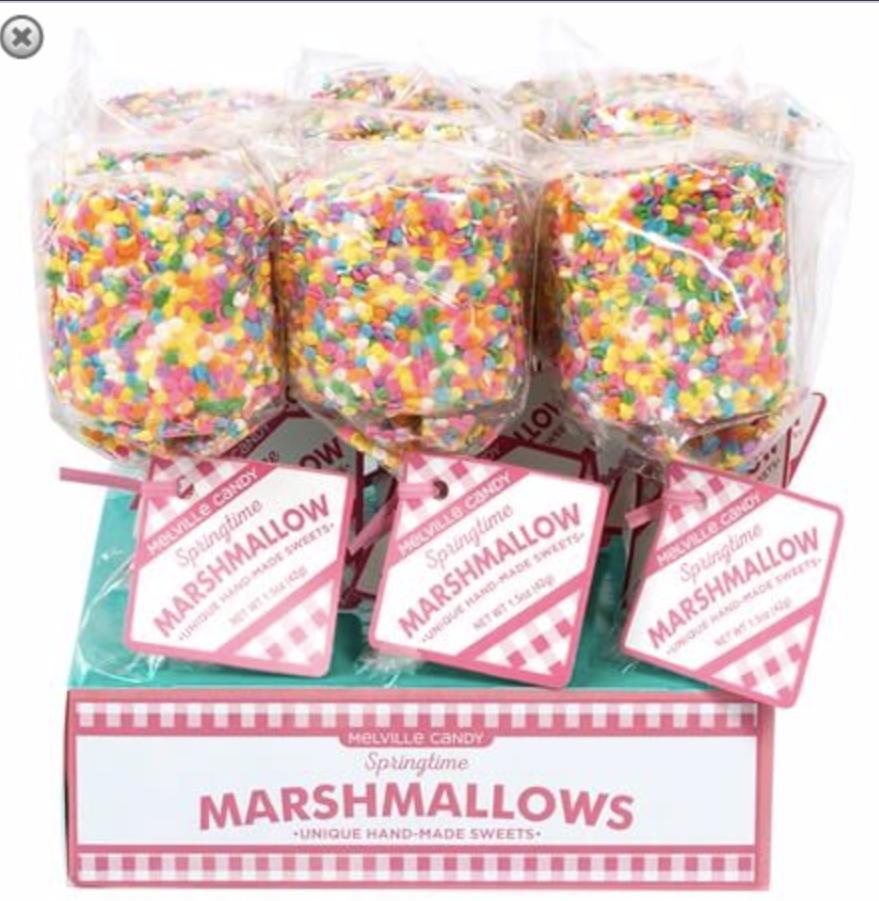 Chocolatey Dipped Giant Springtime Candy Confetti Marshmallow