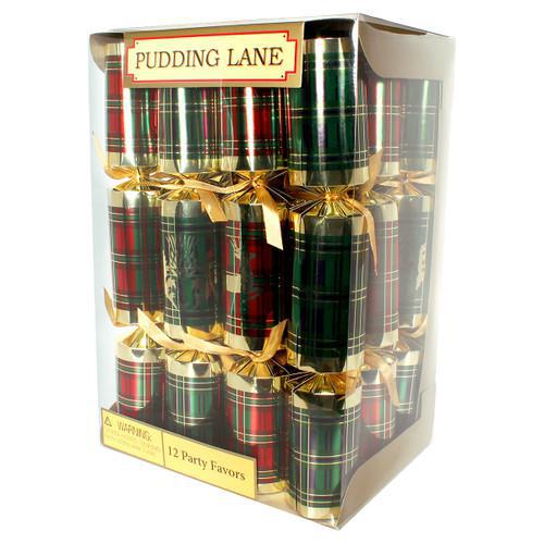 Christmas Crackers | Red & Green Tartan