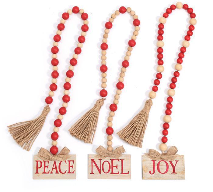Christmas Prayer Beads Décor