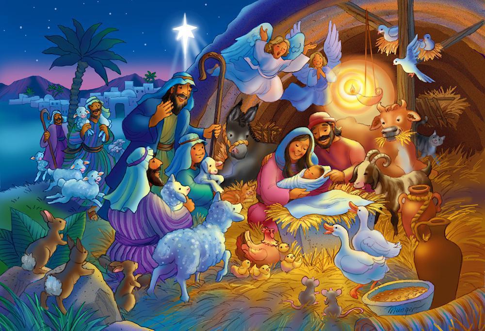 Christmas Puzzle Heavenly Night 100 Piece