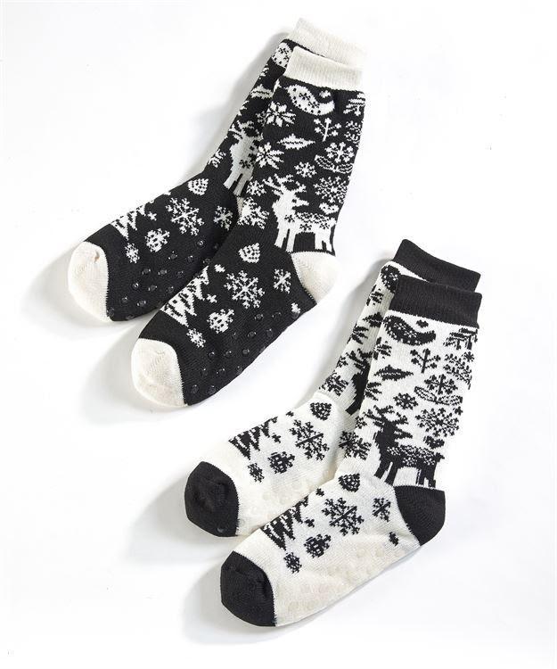 Christmas Sleep Socks | Winter Wonderland