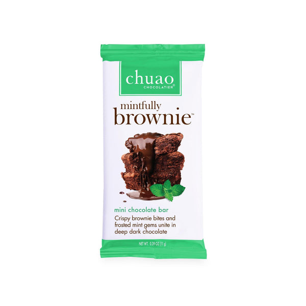 Chuao Chocolatier Mintfully Brownie Chocolate Bar Mini