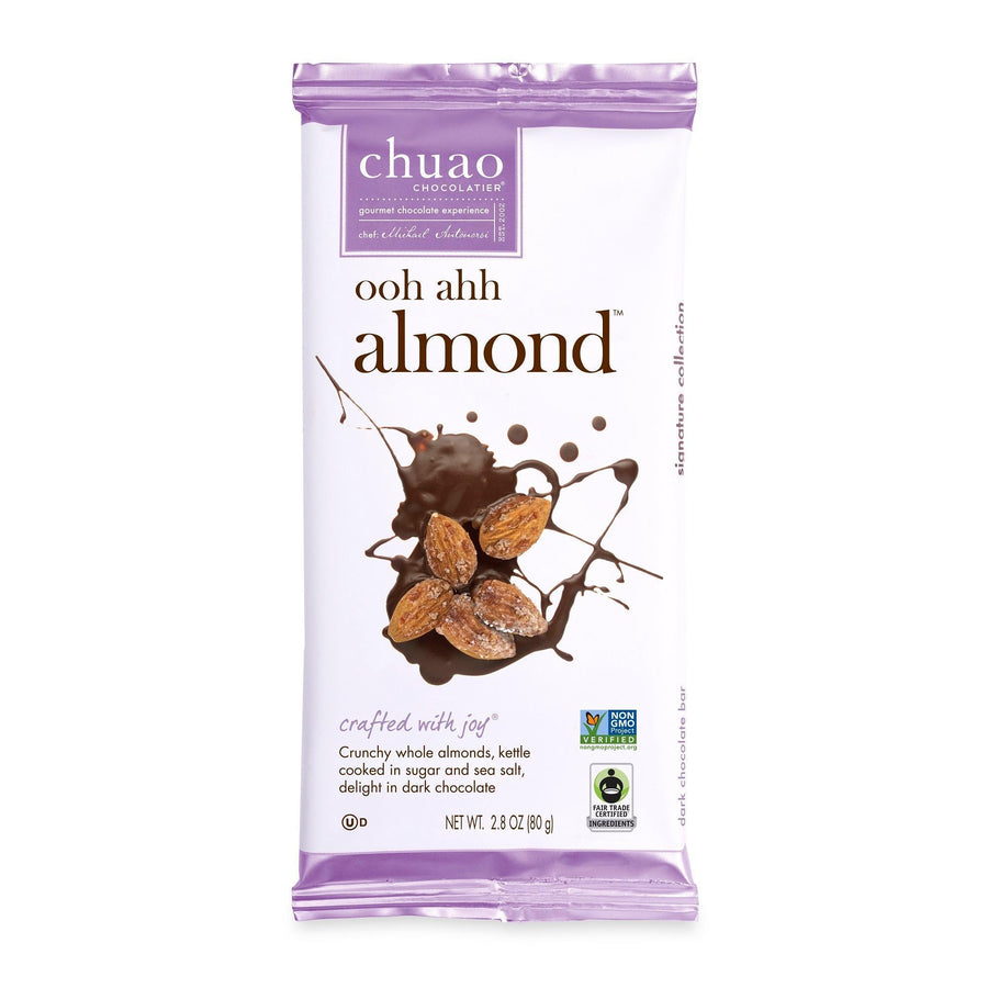 Chuao Chocolatier Ohh Ahh Almond Chocolate Bar