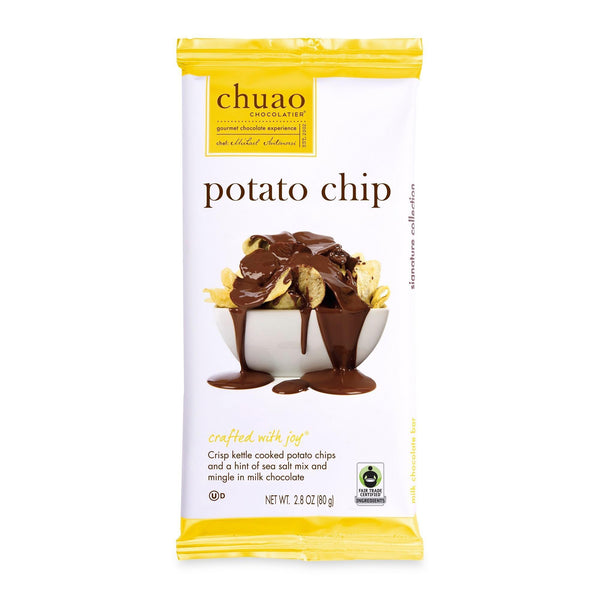 Chuao Chocolatier Potato Chip Chocolate Bar