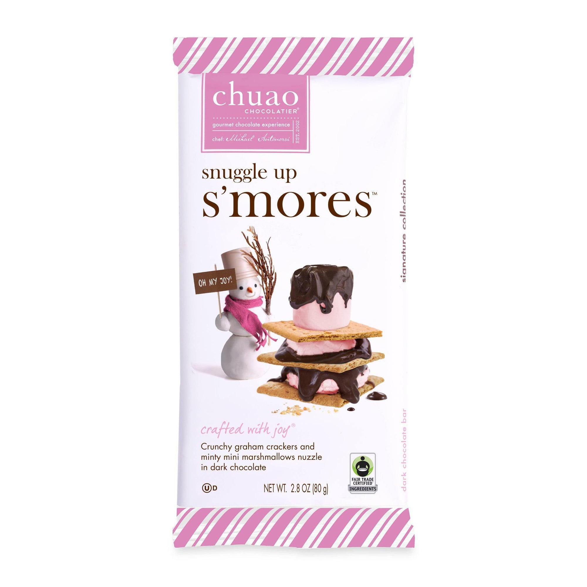 Chuao Chocolatier Snuggle Up S'mores Chocolate Bar