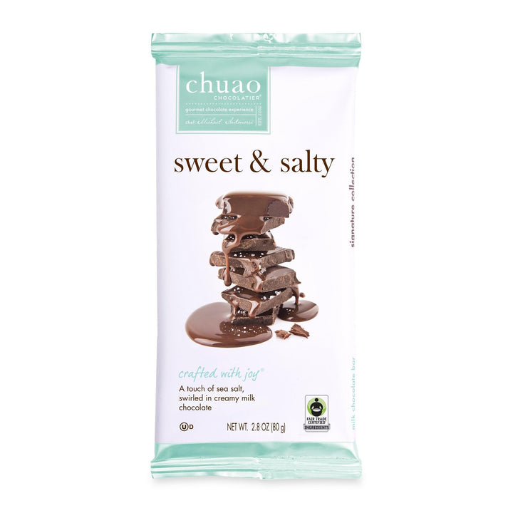 Chuao Chocolatier Sweet and Salty Chocolate Bar