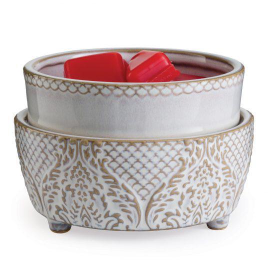 Classic 2-in1 Fragrance Warmer | Vintage White