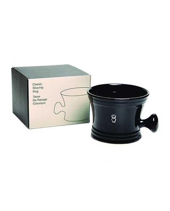 Classic Black Shaving Mug