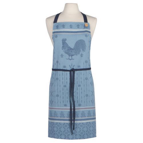 Classic Blue Rooster Apron