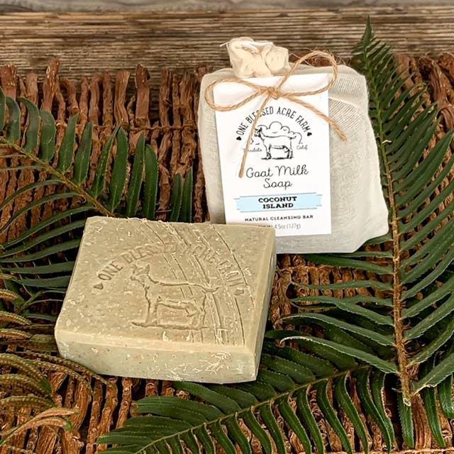 Coconut Island Moisturizing Goat Milk Soap