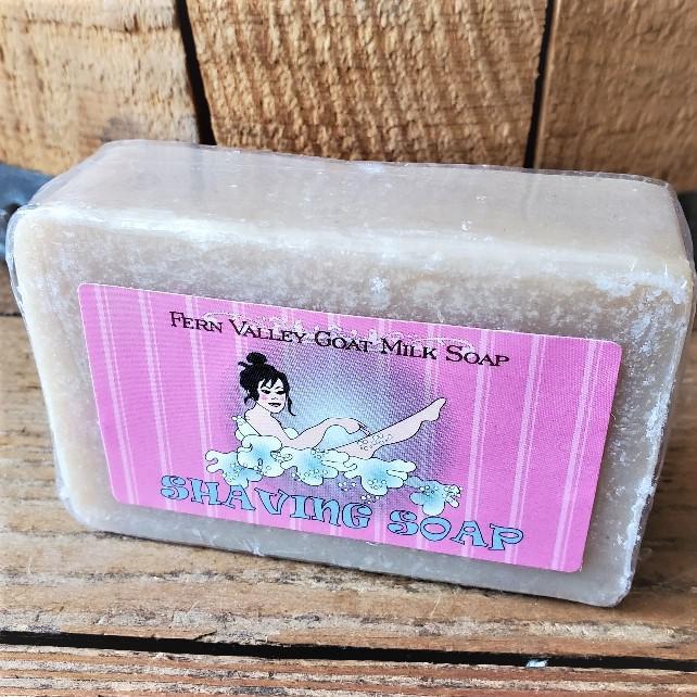 Coconut Lime Shaving Soap Bar by Fern Valley Goat Milk Soap
