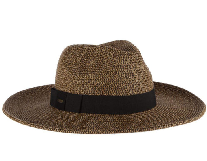 Ladies Fedora Sun Hat | Helena Coffee