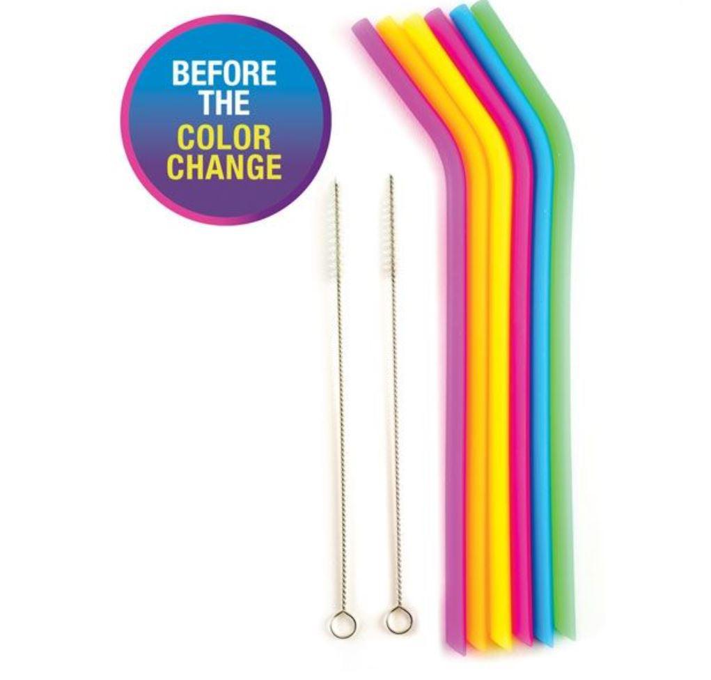 Color Changing Straw Set