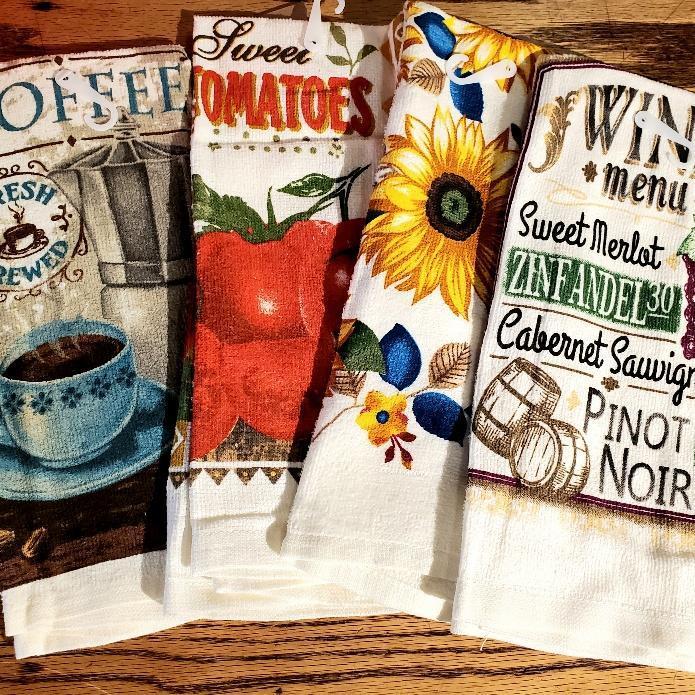 Colorful Classic Kitchen Towels