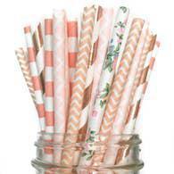 Colorful Paper Straws