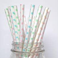 Colorful Paper Straws