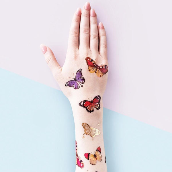 Colorful Temporary Tattoo Stickers