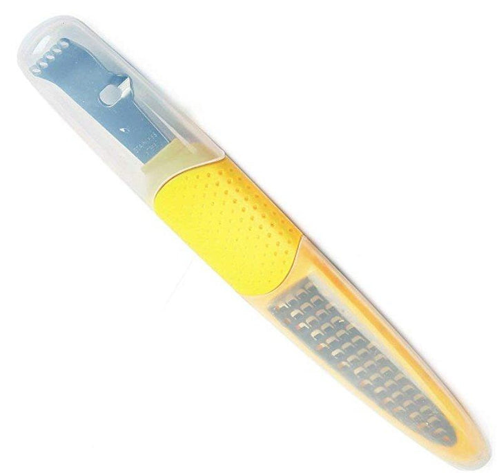 Combination Zester Grater Stripper Peeler with Cover