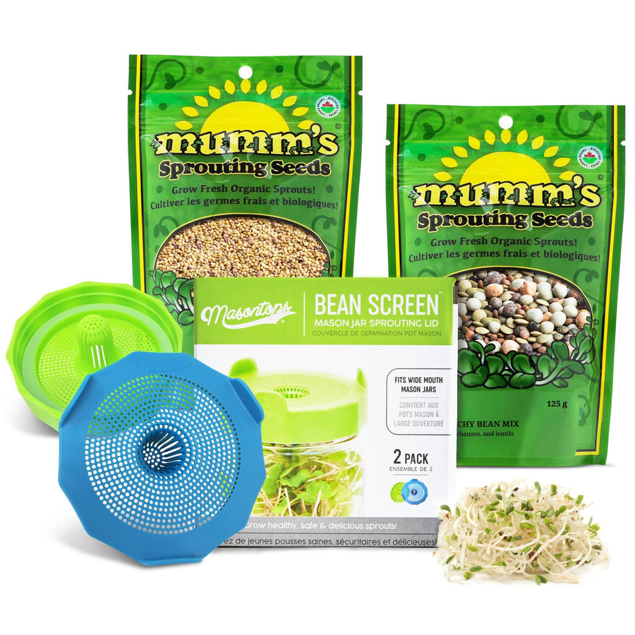 Complete Bean Sprouting Starter Kit